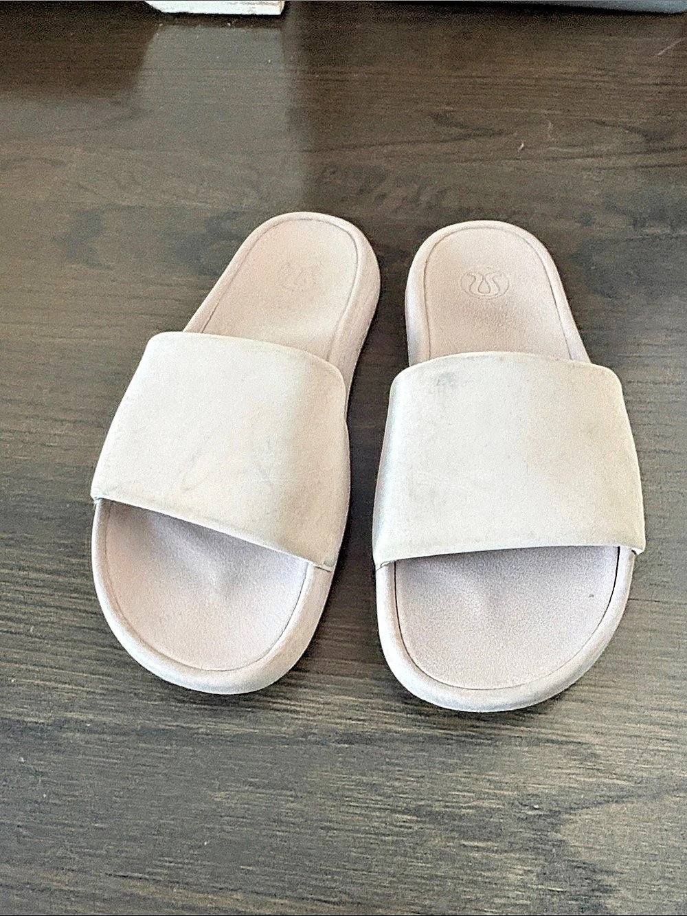 Lululemon Women's Pink Slide Sandals
